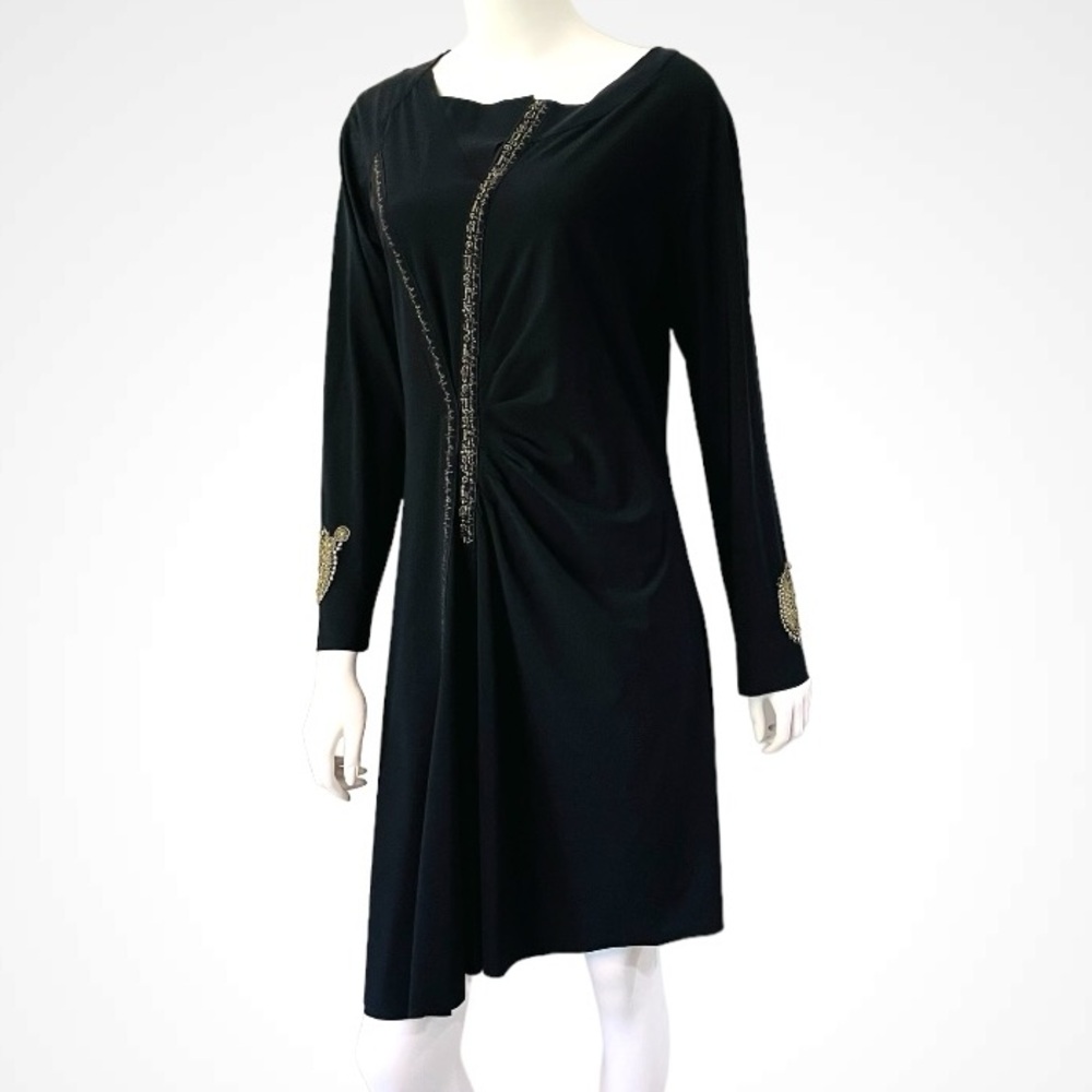 AVENTURES DES TOILES VTG Ruched Dress Size EU 42